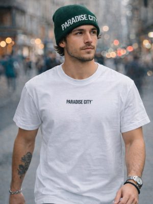 Gorro tejido reversible