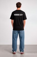 Remera Foundation Oversize Black